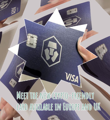 Crypto debit card