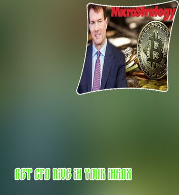 Has using bitcoin cfo says
